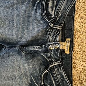 Democracy Women's Boot Cut Jeans - Dark Blue Wash